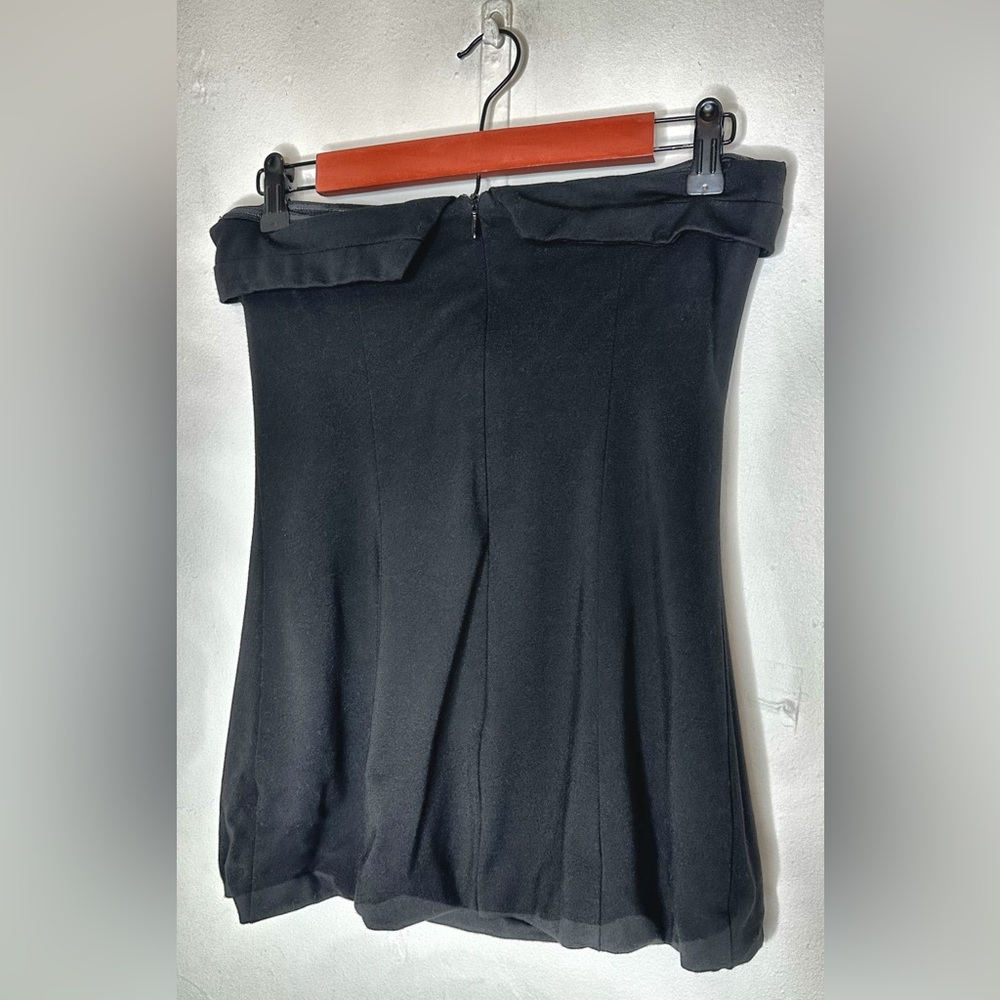 Runaway Black Strapless Mini Dress - Picture 2 of 4